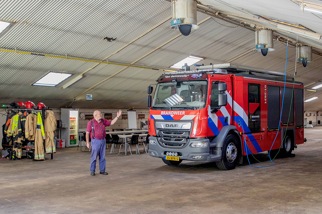 De uitrukkende brandweer zorgt volgens Glazenburg niet voor te veel overlast.