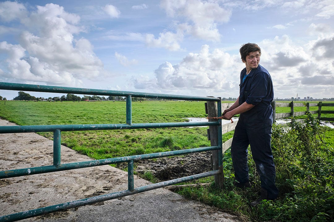 Het bedrijf doet aan natuurbeheer, de beheersgrond wordt hier 'vogeltjesland' genoemd.