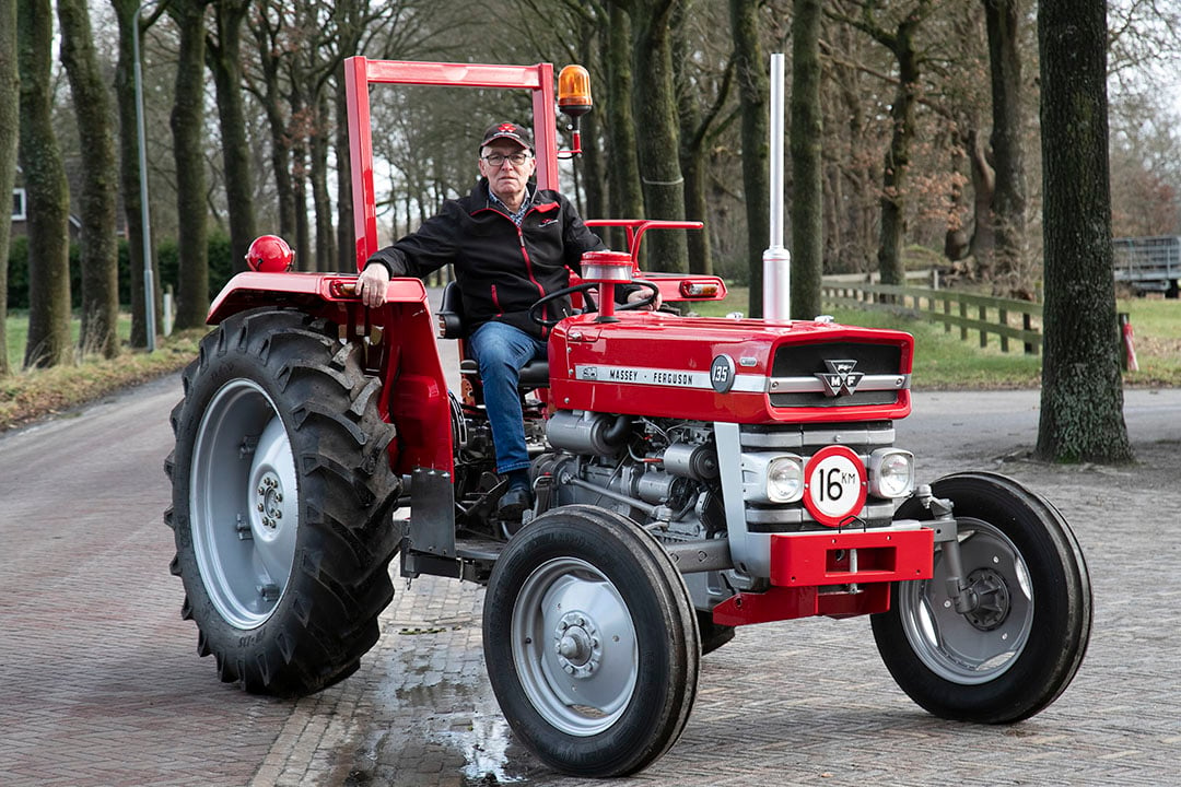 Jaap: "Deze Massey Ferguson 135 is voor mij toch wel het neusje van de zalm."