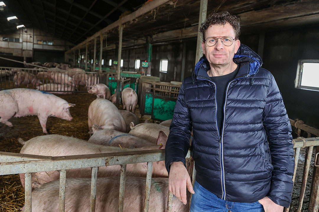 Ten tijde van de varkenspest had Eric van Zuthpen met zijn ouders een bedrijf met 250 zeugen aan de andere kant van het dorp.