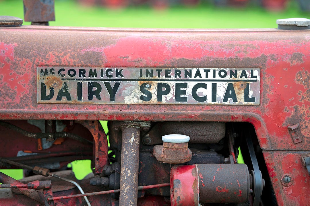 De McCormick International Dairy dateert van 1957. Het betreft een jubileumuitvoering. - Foto: Mark Pasveer