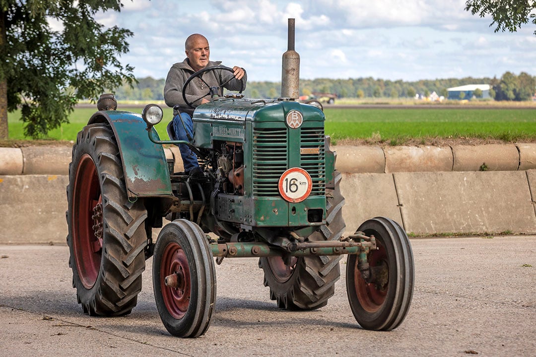 Nadat de BM 36 decennialang meedraaide op het bedrijf wordt de trekker tegenwoordig alleen nog gebruikt voor toertochten.