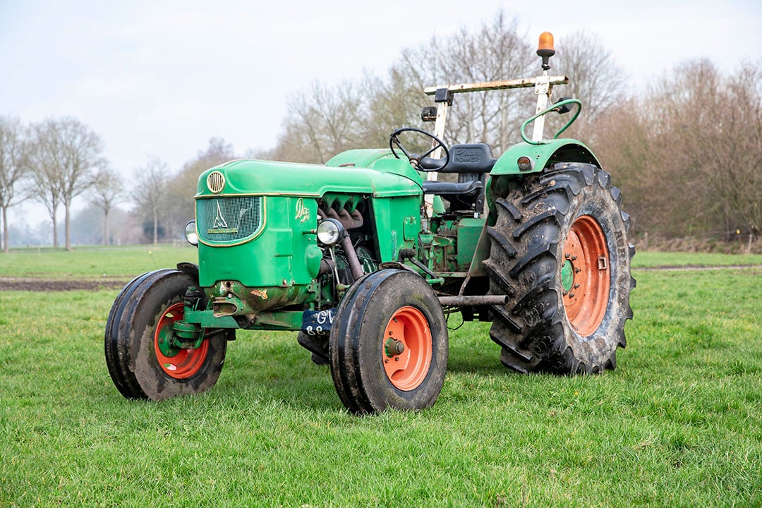 Trekker uit mijn jeugd: de Deutz D55 uit 1963 van Luc-Jan Hornstra. - Foto's: Anne van der Woude