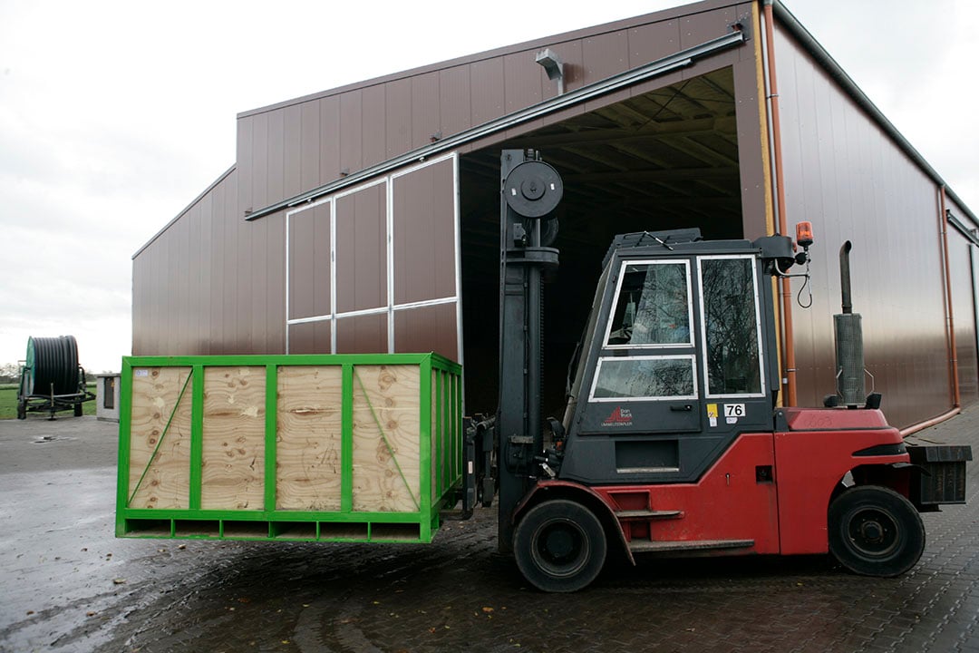 Veilig rijden met een heftruck Boerderij