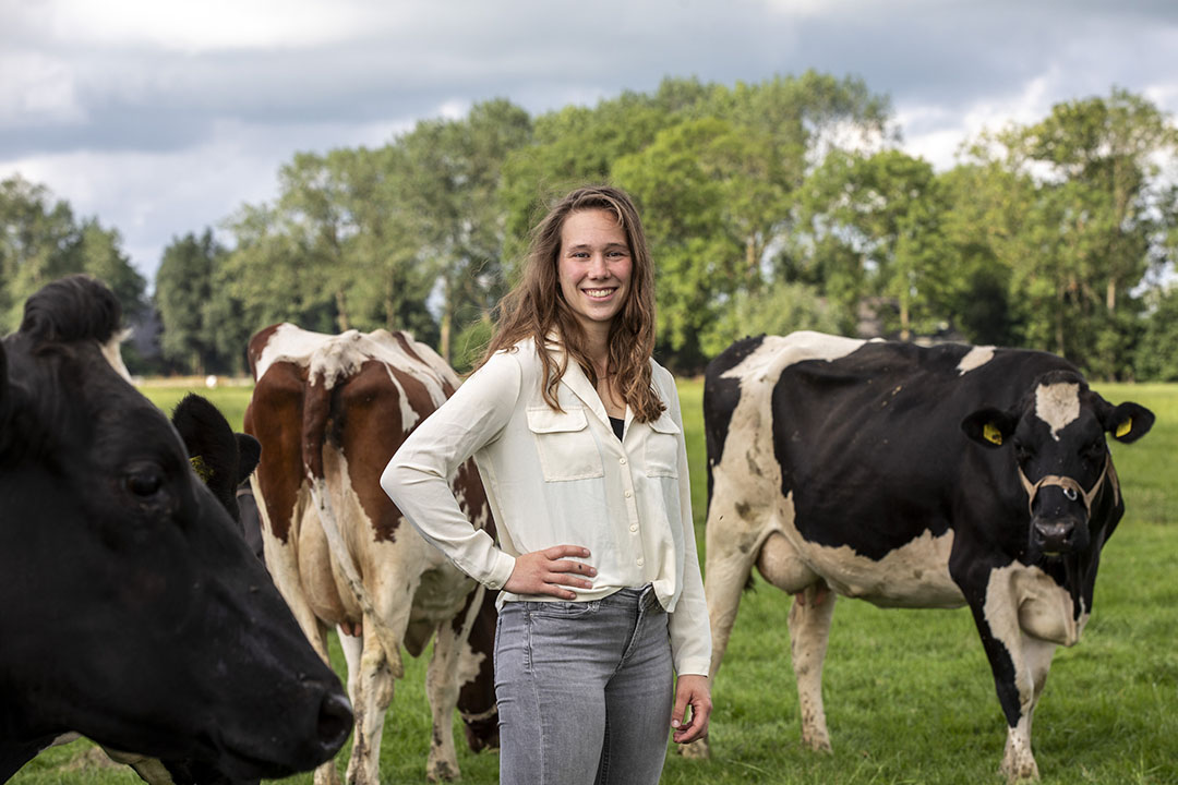 Susan Dijkshoorn is drie dagen per week als docent verbonden aan de agrarische hogeschool Van Hall Larenstein.