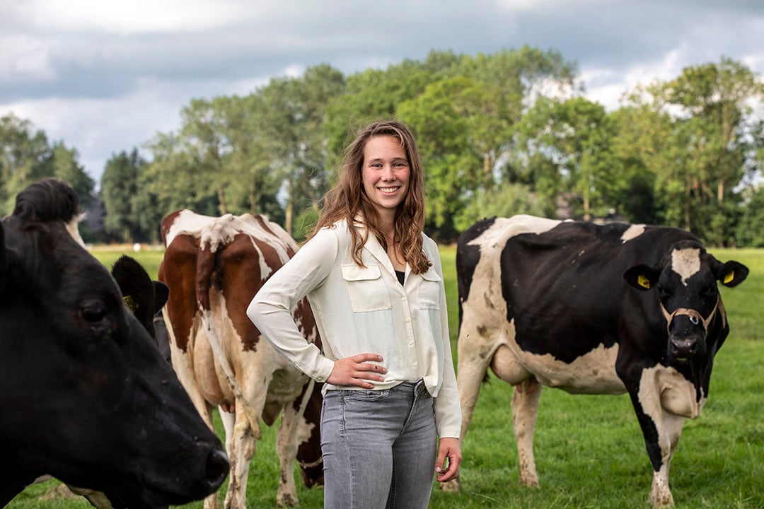 Susan Dijkshoorn is drie dagen per week als docent verbonden aan de agrarische hogeschool Van Hall Larenstein.