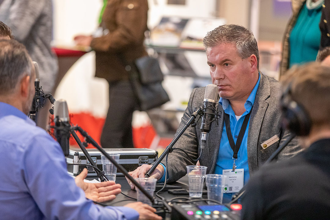 Ook op de beurs: alle dagen een podcast. - Foto: Easyfairs