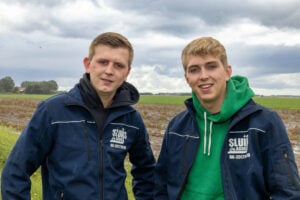 Bram (l) en Mart van der Sluijs.
