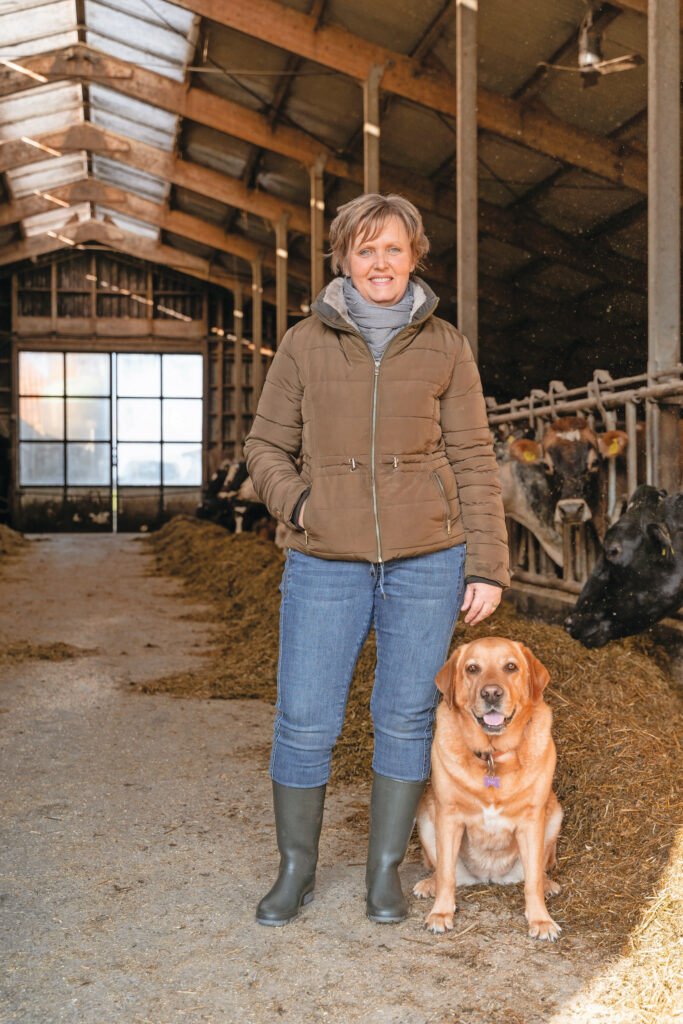Boerin Willeke vond balans tussen boerderij, werk en creativiteit.