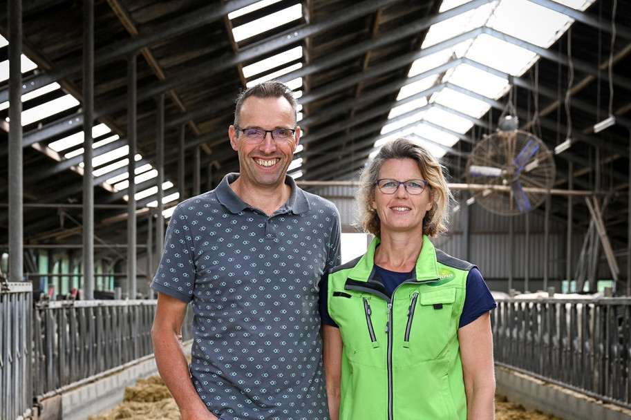 Bart en Colinda van Dijk verhuisden naar de zandgronden in Drenthe en boeren zeer bewust met oog voor dier en milieu. Foto: Ilona van Dijk.