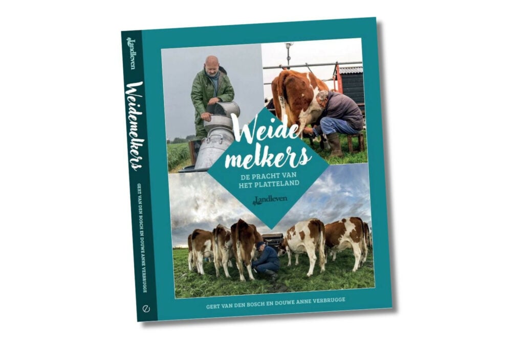 Cover van het boek. Afbeelding boek Weidemelkers