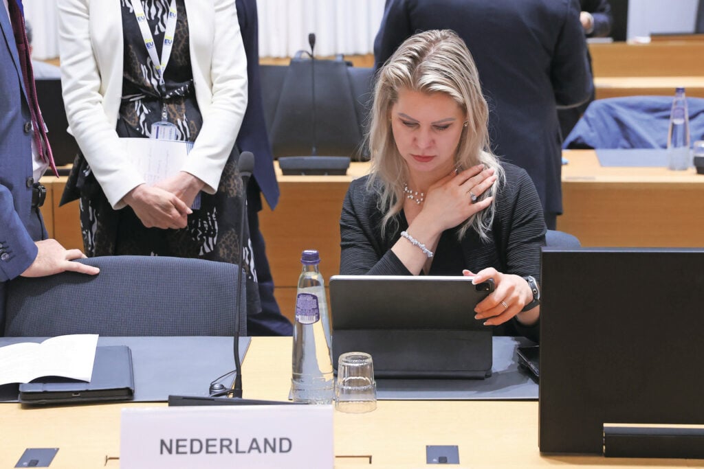 Landbouwminister Femke Wiersma is bezorgd over de toekomst van het GLB binnen de nieuwe Europese begroting. Foto: Europese Unie