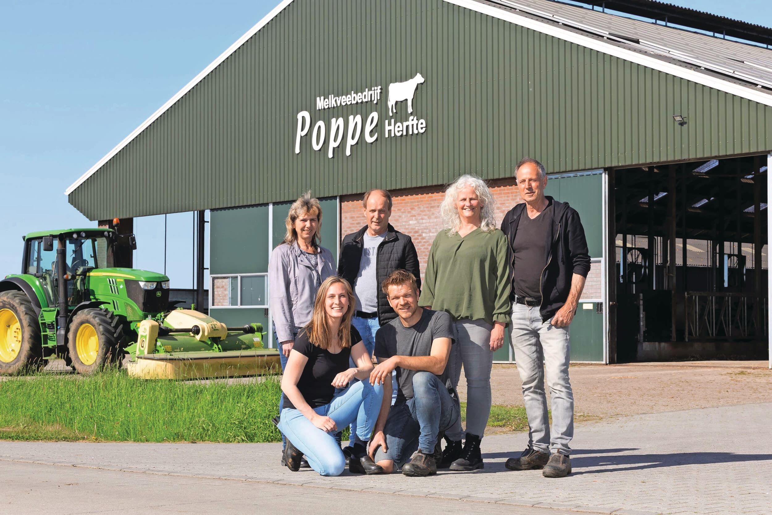 Melkveebedrijf Poppe Herfte in Zwolle (Ov.) is dit jaar gastbedrijf van Grasdag. Foto: Ronald Hissink